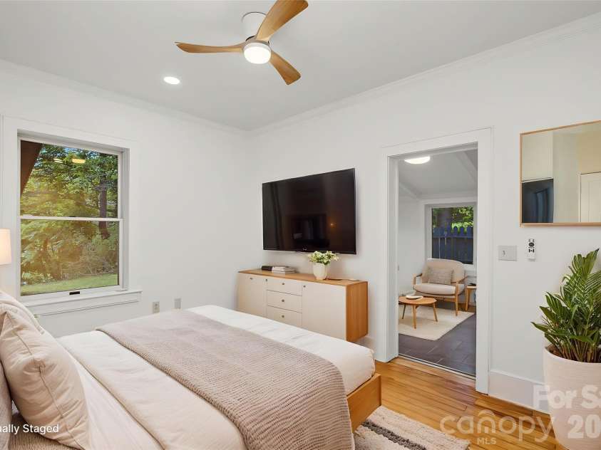 385 Chunns Cove Road, Asheville, NC 28805.  MLS# CAR4397492, YatesRealty ID 1309. Bedroom 2