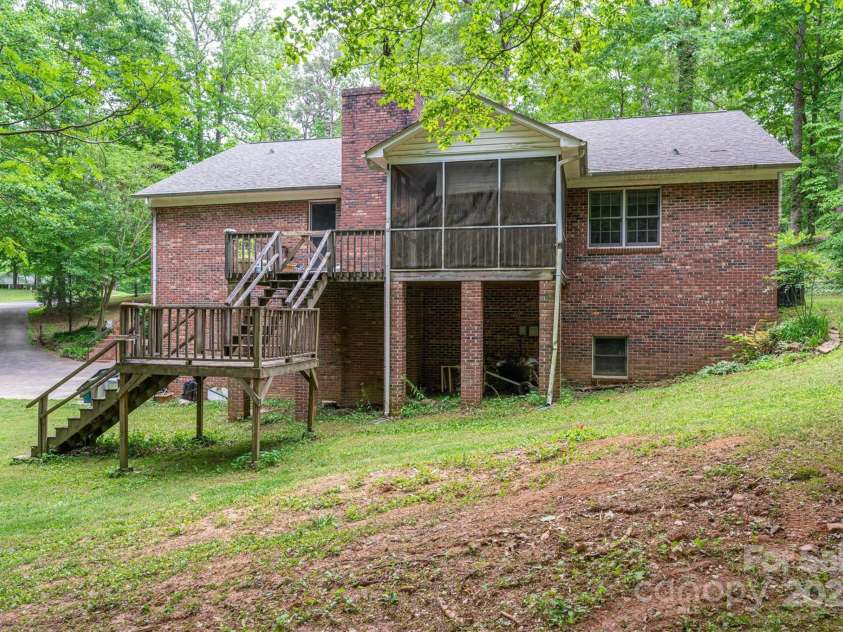 480 Ingleside Farm Road, Iron Station, NC 28080.  MLS# CAR4252019, YatesRealty ID 13093. Back