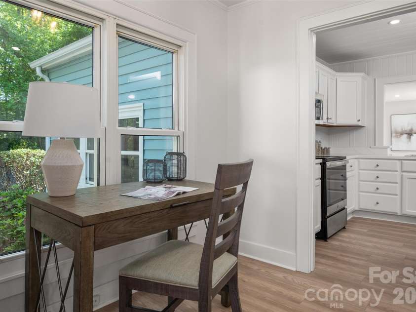 782 Ideal Drive, Concord, NC 28025.  MLS# CAR4370544, YatesRealty ID 13093. Entrance to the updated kitchen.