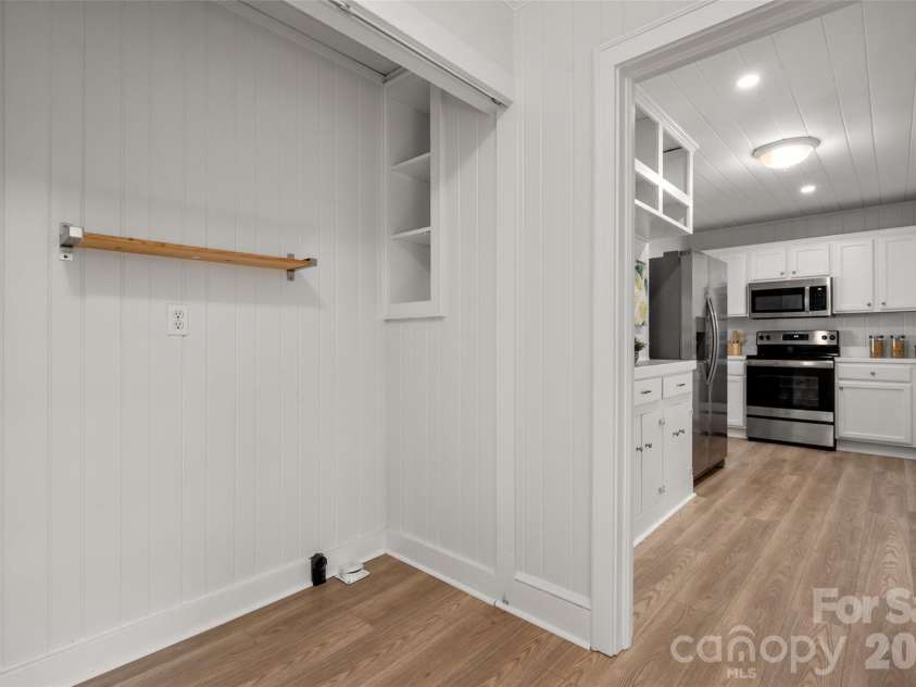 782 Ideal Drive, Concord, NC 28025.  MLS# CAR4370544, YatesRealty ID 13093. Laundry area off the kitchen.