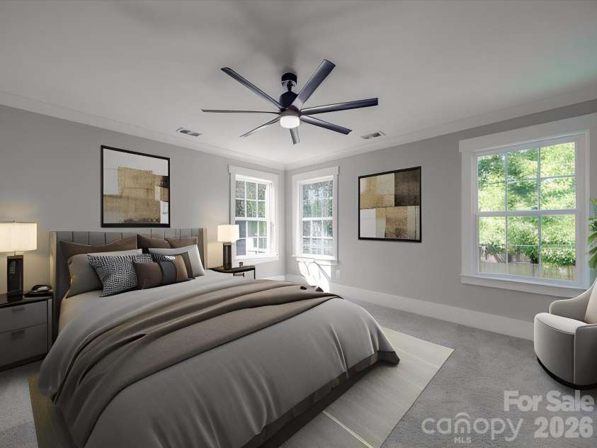 1315 Reid Street, Albemarle, NC 28001.  MLS# CAR4351491, YatesRealty ID 13098. Primary Virtually staged 