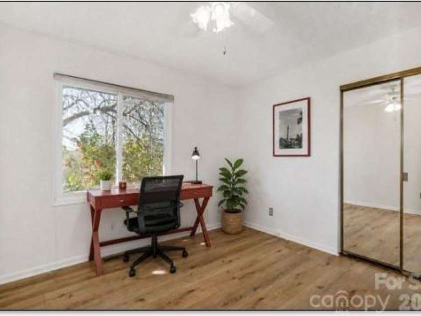 3113 Primrose Drive, Hendersonville, NC 28792.  MLS# CAR4359967, YatesRealty ID 13099. Virtually staged third bedroom/office