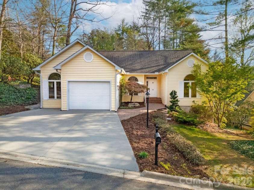 54 Wintergreen Drive, Brevard, NC 28712.  MLS# CAR4354196, YatesRealty ID 13101. 