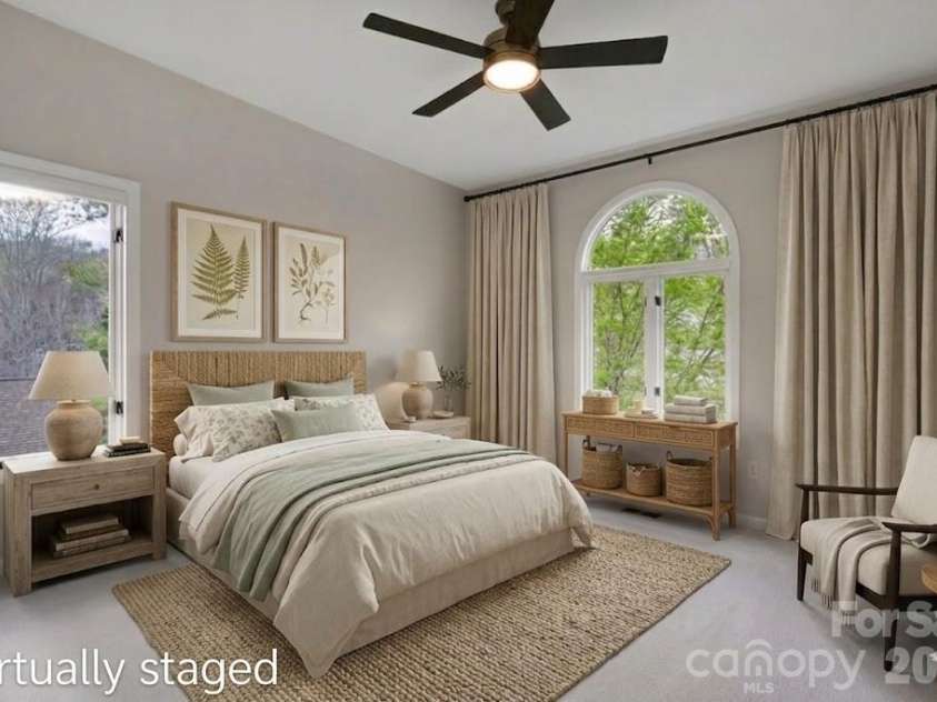 54 Wintergreen Drive, Brevard, NC 28712.  MLS# CAR4354196, YatesRealty ID 13101. Guest Bedroom 1