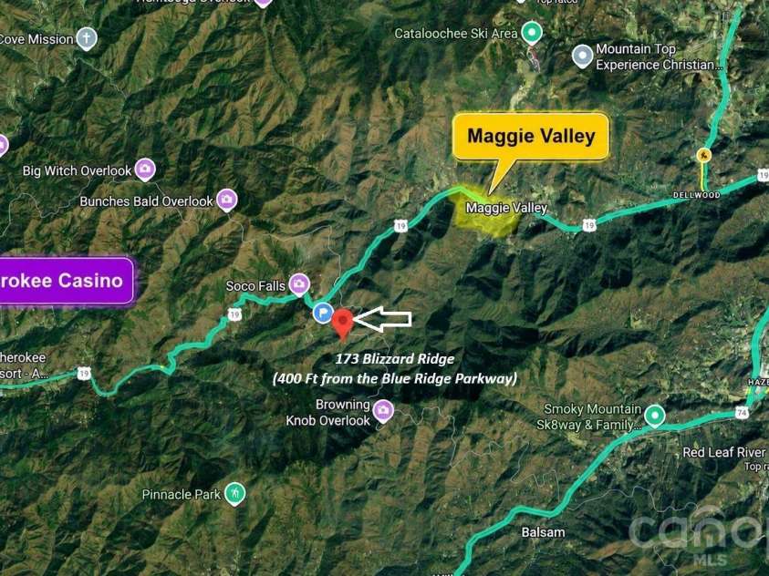 173 Blizzard Ridge, Maggie Valley, NC 28751.  MLS# CAR4382759, YatesRealty ID 13114. 