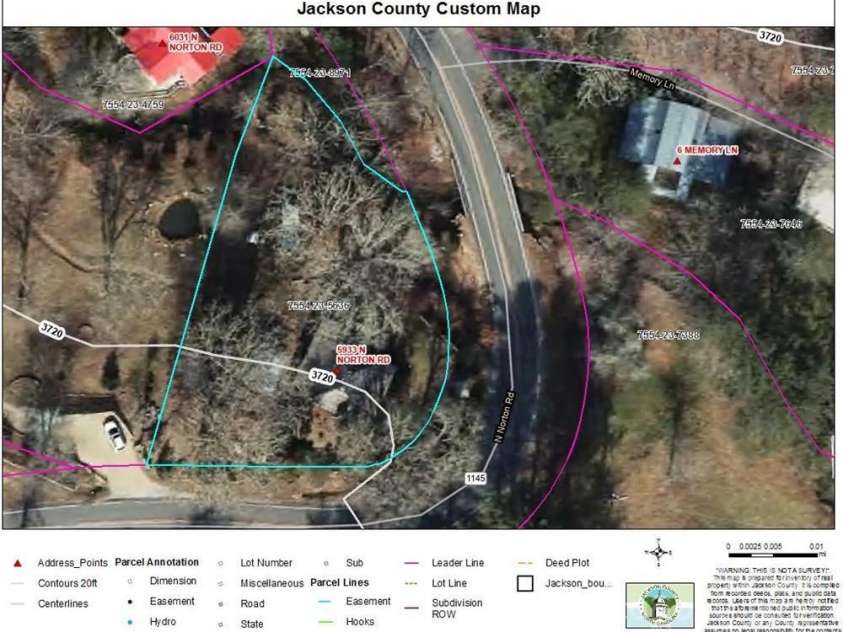 5933 Norton Road, Cullowhee, NC 28723.  MLS# CAR4259736, YatesRealty ID 13117. 