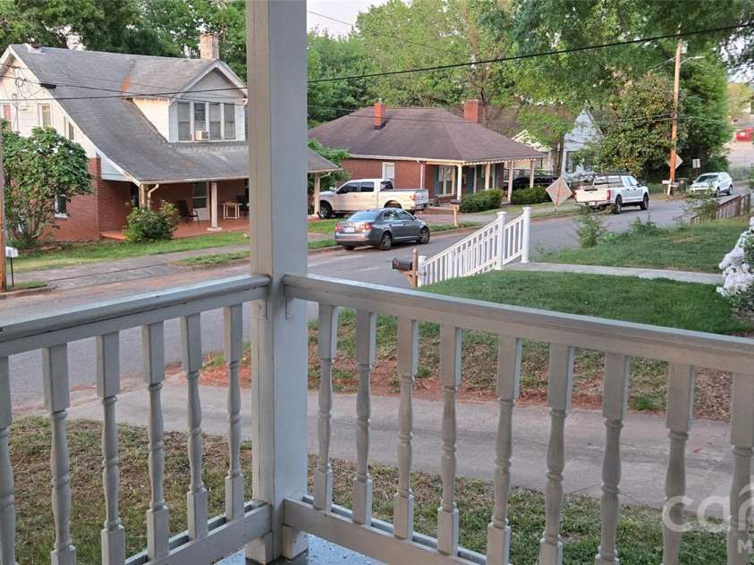 227 B Street, Newton, NC 28658.  MLS# CAR4371674, YatesRealty ID 13119. Front porch