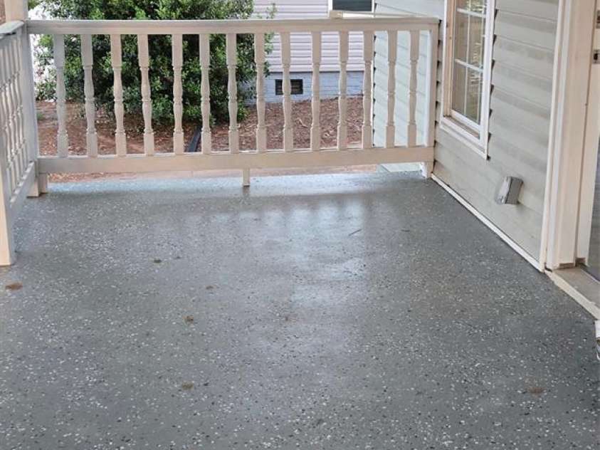 227 B Street, Newton, NC 28658.  MLS# CAR4371674, YatesRealty ID 13119. Front porch