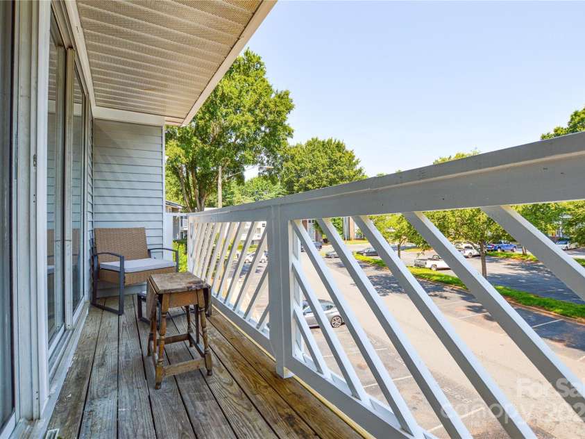 9325 Old Concord Road, Charlotte, NC 28213.  MLS# CAR4276342, YatesRealty ID 13120. Balcony