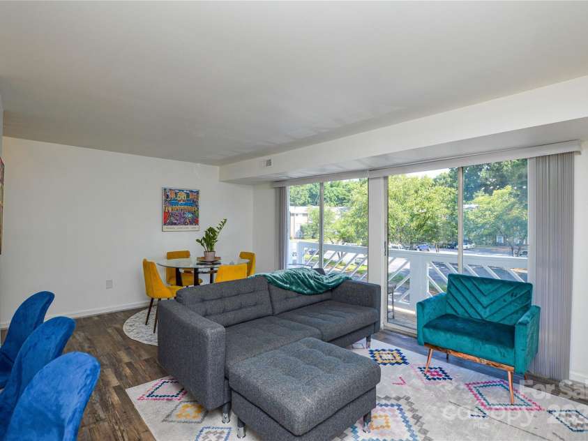 9325 Old Concord Road, Charlotte, NC 28213.  MLS# CAR4276342, YatesRealty ID 13120. Living room. Plenty of natural light.