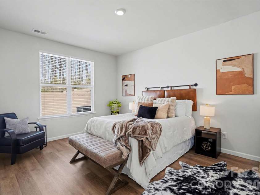 8238 Merryvale Lane, Charlotte, NC 28214.  MLS# CAR4350483, YatesRealty ID 13125. Primary Bedroom downstairs.