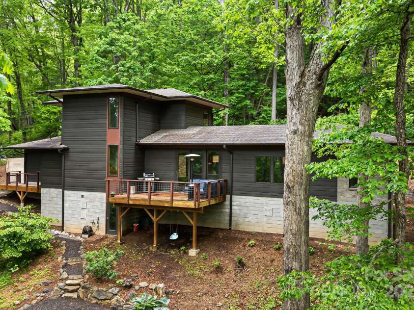 18 Balsam Court, Arden, NC 28704.  MLS# CAR4256080, YatesRealty ID 13127. BACK VIEW