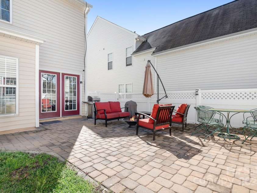 12419 Swan Wings Place, Huntersville, NC 28078.  MLS# CAR4235725, YatesRealty ID 13135. Patio Life!
