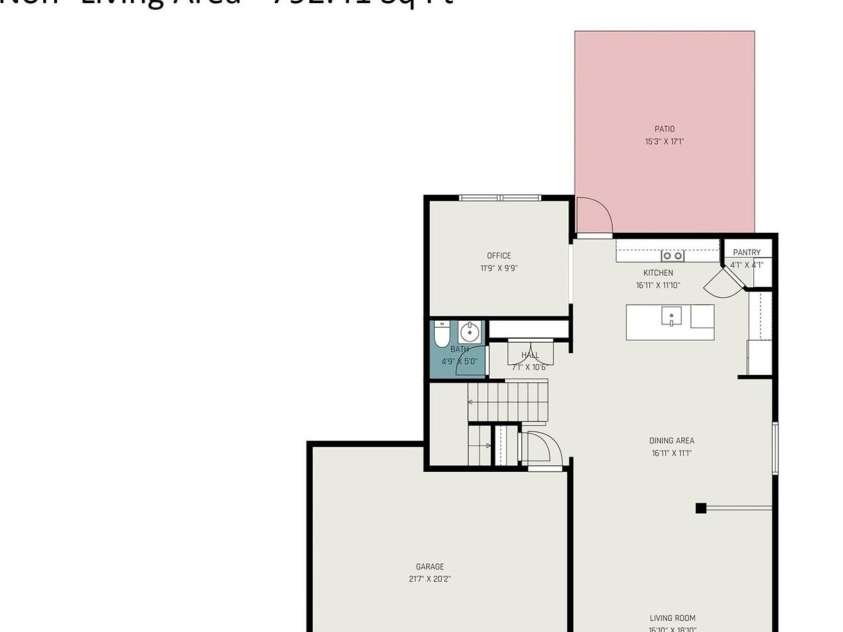 705 Wilshire Drive, Albemarle, NC 28001.  MLS# CAR4351237, YatesRealty ID 13136. Floor Plan