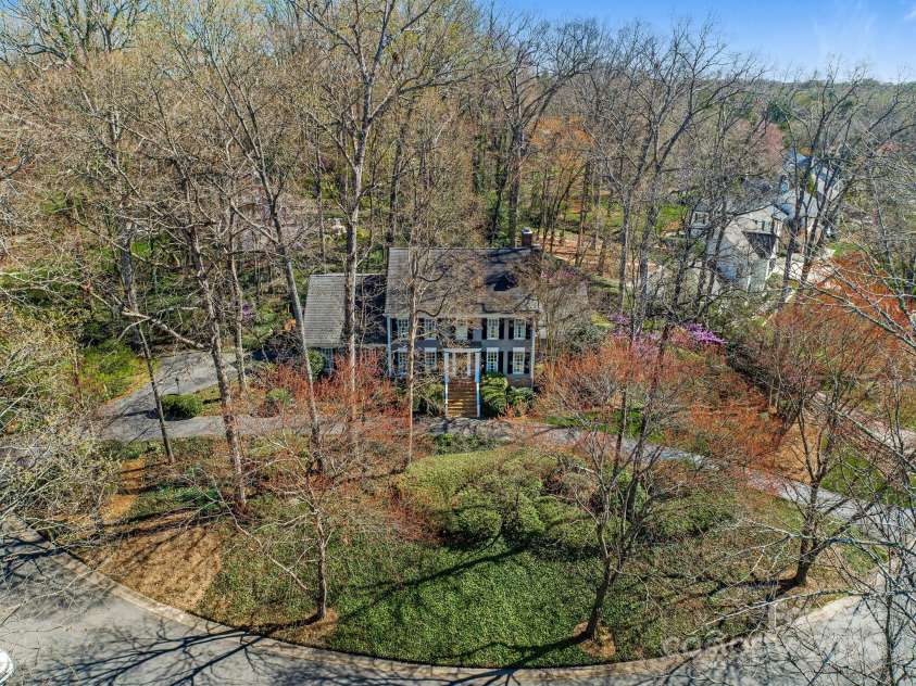 3040 Valencia Terrace, Charlotte, NC 28211.  MLS# CAR4252892, YatesRealty ID 13139. Aerial View