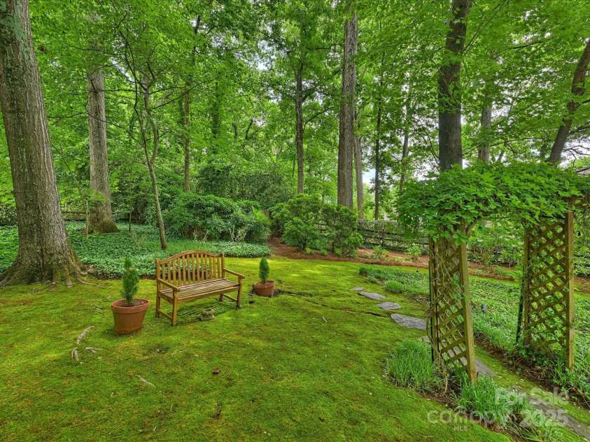 3040 Valencia Terrace, Charlotte, NC 28211.  MLS# CAR4252892, YatesRealty ID 13139. Rear Yard