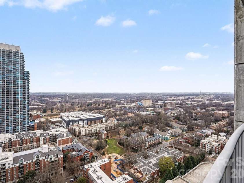 210 Church Street, Charlotte, NC 28202.  MLS# CAR4340266, YatesRealty ID 1314. Aerial view