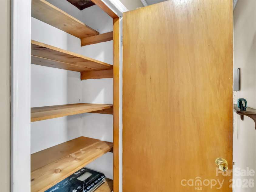 68 Skyview Drive, Waynesville, NC 28786.  MLS# CAR4368765, YatesRealty ID 13140. Hall closet