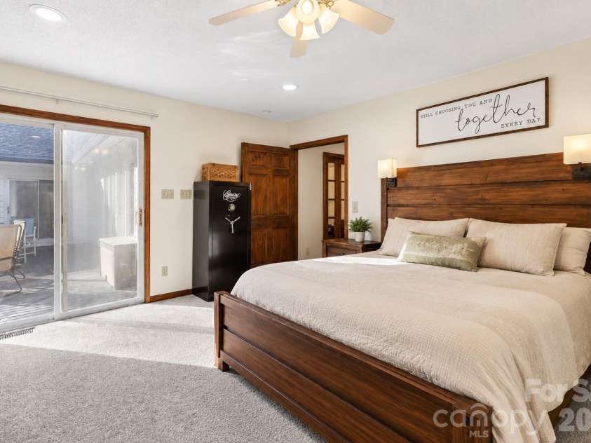 20 Annie Drive, Marion, NC 28752.  MLS# CAR4357661, YatesRealty ID 13142. Virtually Staged Bedding