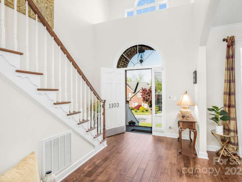 1103 Hillcrest Ridge Drive, Salisbury, NC 28146.  MLS# CAR4245043, YatesRealty ID 13148. Front Entrance