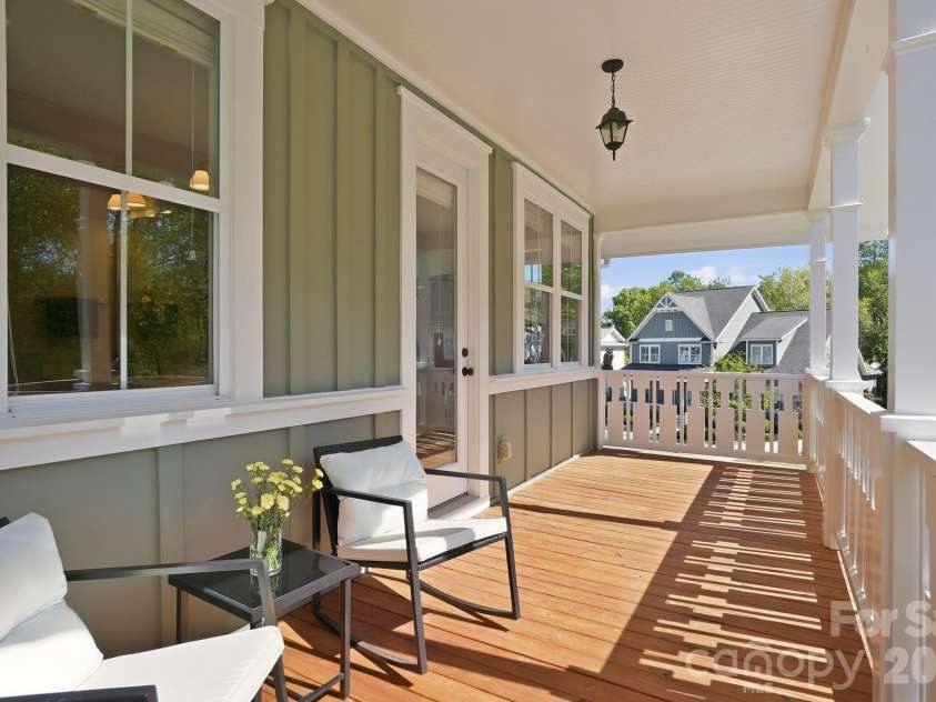 724 Bluff Loop Road, Rock Hill, SC 29730.  MLS# CAR4368937, YatesRealty ID 13163. Covered balcony off primary bedroom.