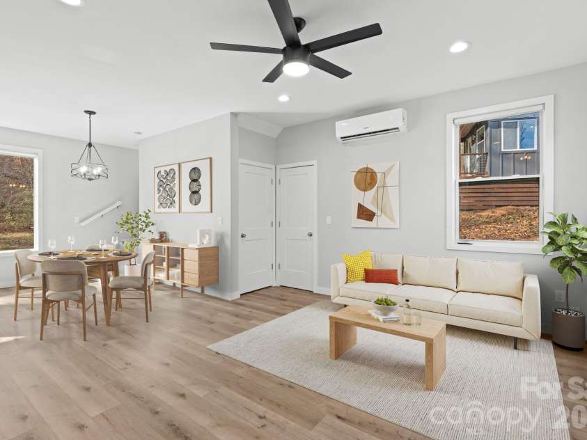 24 Lower Grassy Branch Road, Asheville, NC 28805.  MLS# CAR4325507, YatesRealty ID 13164. Virtually Staged 