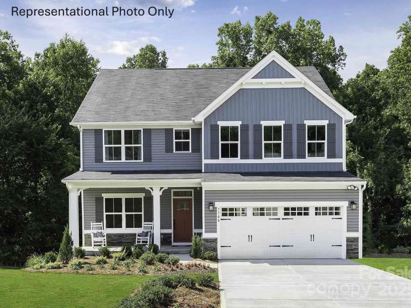 1813 AB Moore Jr Drive, Indian Trail, NC 28079.  MLS# CAR4223031, YatesRealty ID 13171. Representative Photo Only