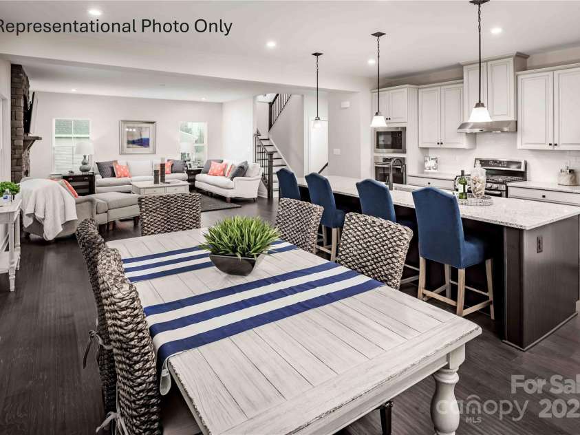 3022 Bramble Hedge Road, Indian Trail, NC 28079.  MLS# CAR4232530, YatesRealty ID 13173. Representative Photo Only