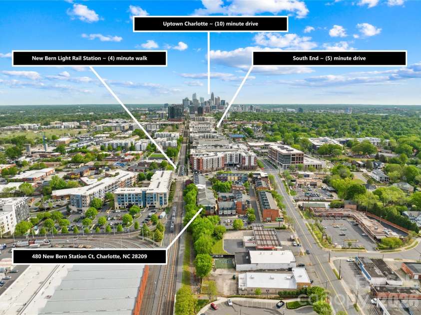 480 New Bern Station Court, Charlotte, NC 28209.  MLS# CAR4367132, YatesRealty ID 13186. 
