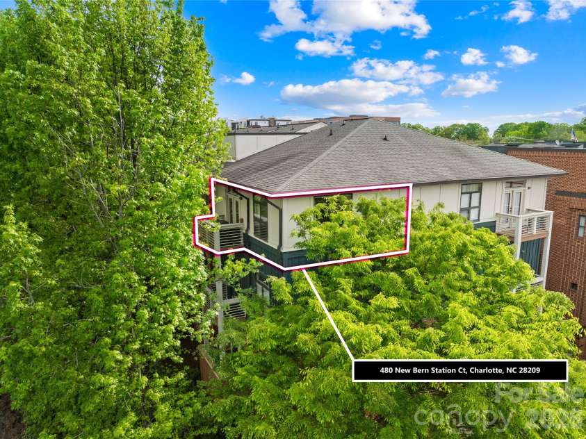 480 New Bern Station Court, Charlotte, NC 28209.  MLS# CAR4367132, YatesRealty ID 13186. 
