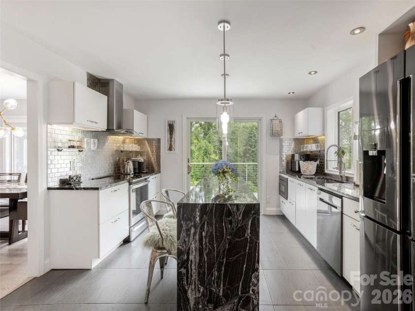 30 Fairway Drive, Etowah, NC 28729.  MLS# CAR4342625, YatesRealty ID 1321. Kitchen with induction cooking