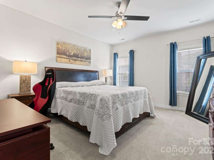 3003 Salix Bend Drive, Charlotte, NC 28205.  MLS# CAR4257314, YatesRealty ID 13225. Primary bedroom