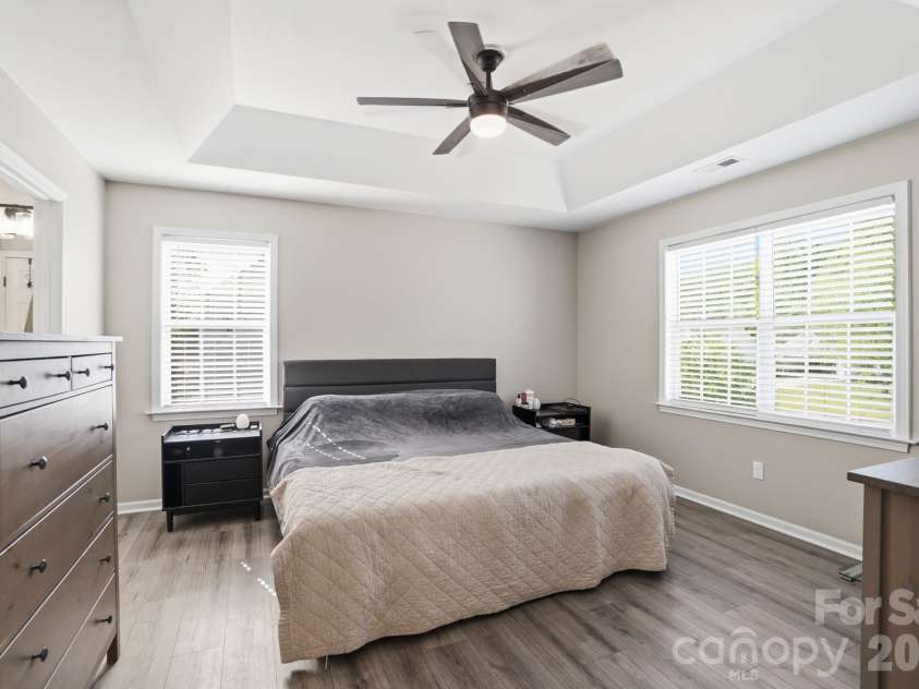 4964 Aldersbrook Drive, Monroe, NC 28110.  MLS# CAR4365877, YatesRealty ID 13230. Primary bedroom