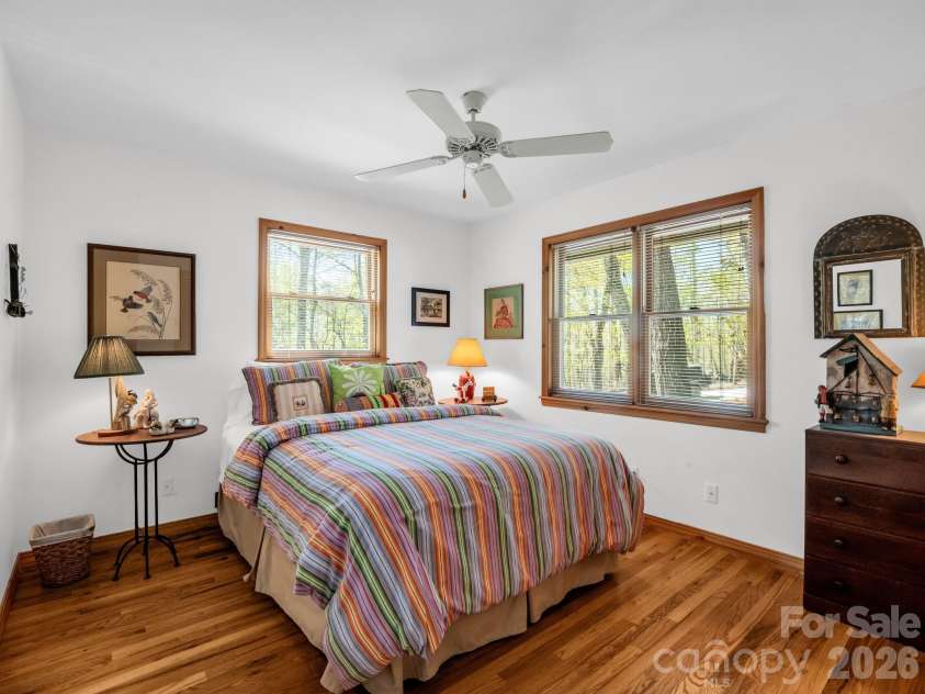 780 Rixhaven Drive, Saluda, NC 28773.  MLS# CAR4360705, YatesRealty ID 13231. Main Level Bedroom