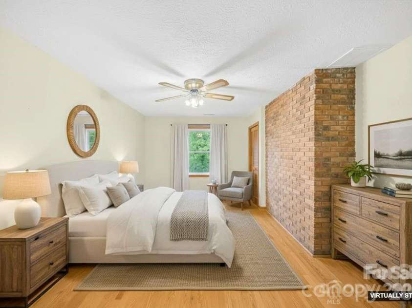25 Mezzo Cove, Asheville, NC 28804.  MLS# CAR4308363, YatesRealty ID 13232. *Virtually staged 2nd bedroom