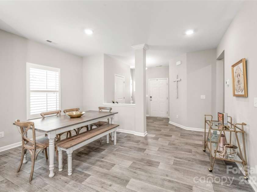 73 Sweet Peach Lane, Peachland, NC 28133.  MLS# CAR4210492, YatesRealty ID 13240. Low Maintenance Vinyl Flooring