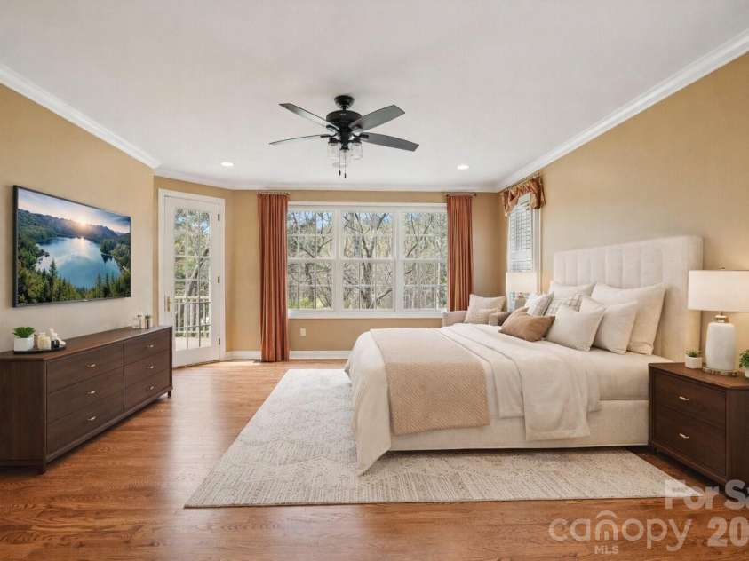 304 Pine Forest Trace, Hendersonville, NC 28739.  MLS# CAR4356124, YatesRealty ID 13241. This photo has been virtually staged