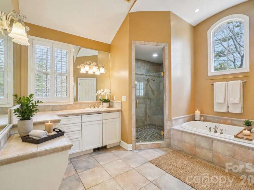 304 Pine Forest Trace, Hendersonville, NC 28739.  MLS# CAR4356124, YatesRealty ID 13241. This photo has been virtually staged