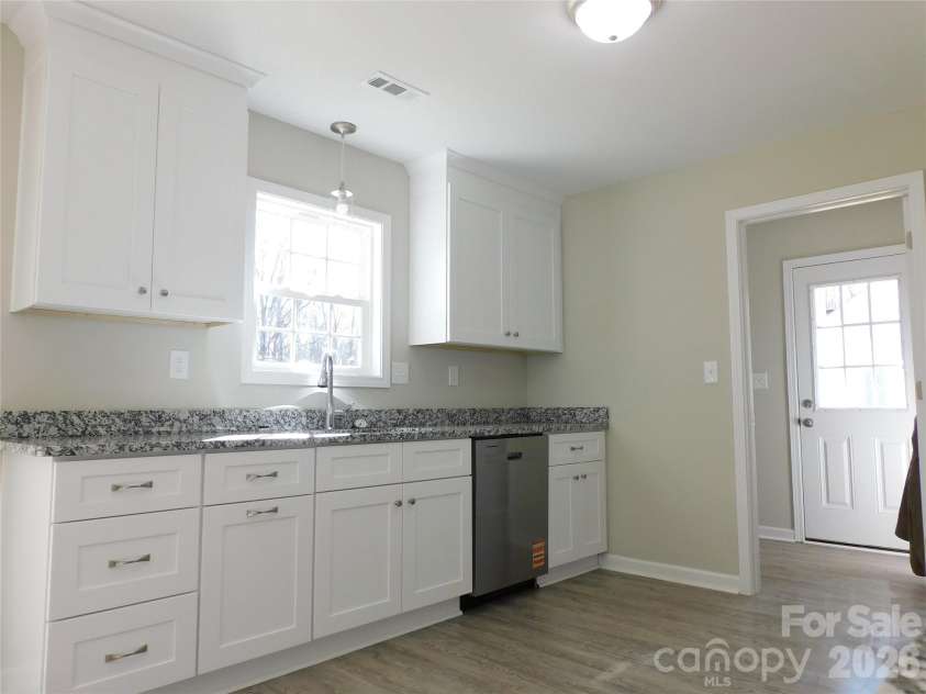218 McClain Street, York, SC 29745.  MLS# CAR4325787, YatesRealty ID 13243. Kitchen  & mudroom entrance