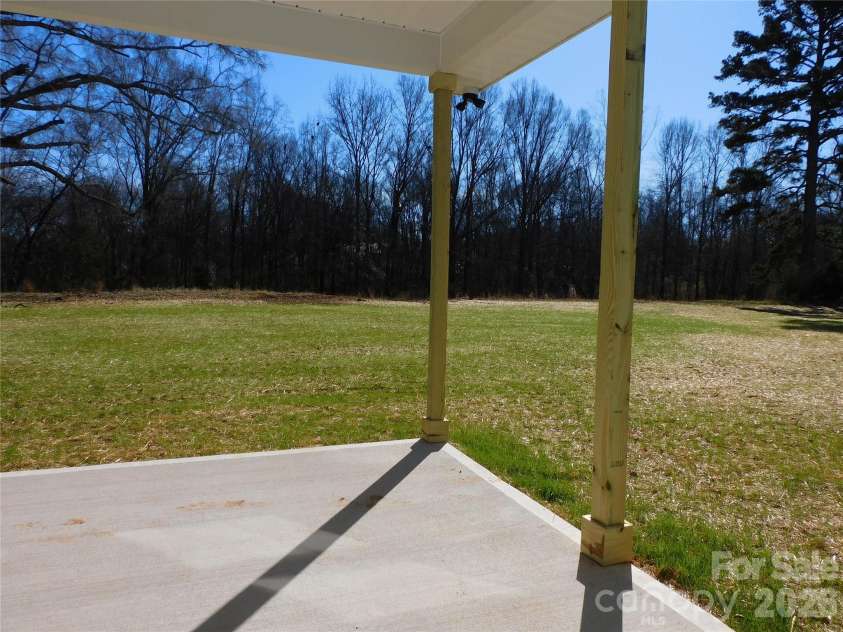 218 McClain Street, York, SC 29745.  MLS# CAR4325787, YatesRealty ID 13243. Patio view