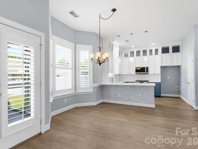 2010 Seabiscuit Drive, Indian Trail, NC 28079.  MLS# CAR4364117, YatesRealty ID 13244. Breakfast Area/Kitchen