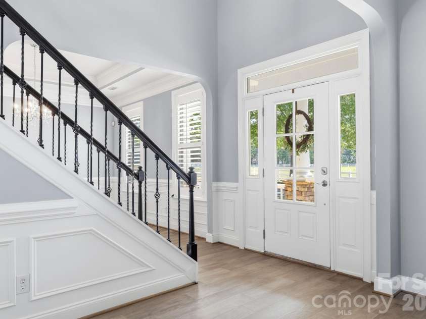 2010 Seabiscuit Drive, Indian Trail, NC 28079.  MLS# CAR4364117, YatesRealty ID 13244. Front Entrance