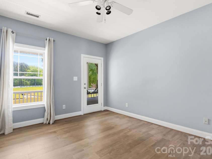 2010 Seabiscuit Drive, Indian Trail, NC 28079.  MLS# CAR4364117, YatesRealty ID 13244. Upper Bedroom Pasture View