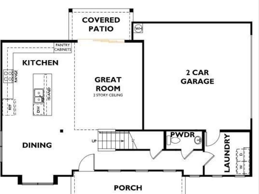 809 Terra Drive, Tega Cay, SC 29708.  MLS# CAR4195842, YatesRealty ID 13244. Sample Floor Plan Only