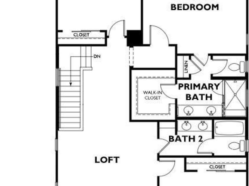 821 Terra Drive, Tega Cay, SC 29708.  MLS# CAR4195813, YatesRealty ID 13245. Sample Floor Plan Only