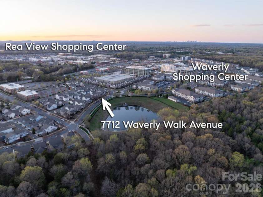 7712 Waverly Walk Avenue, Charlotte, NC 28277.  MLS# CAR4356681, YatesRealty ID 13246. 