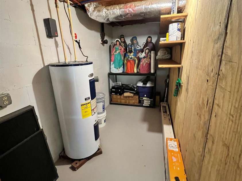 24530 Ridgecrest Road, Locust, NC 28097.  MLS# CAR4369926, YatesRealty ID 13247. Basement - Storage Closet