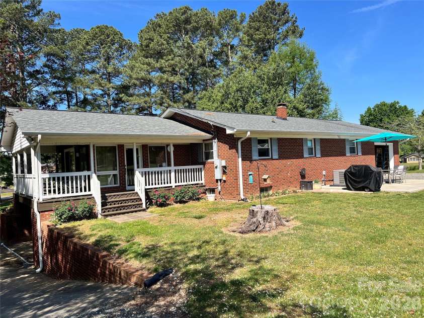 24530 Ridgecrest Road, Locust, NC 28097.  MLS# CAR4369926, YatesRealty ID 13247. Rearview of House