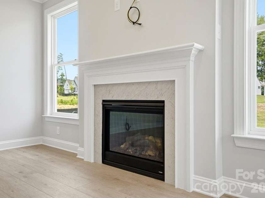 2038 Mantle Ridge Drive, Indian Trail, NC 28079.  MLS# CAR4368327, YatesRealty ID 13249. Fireplace 