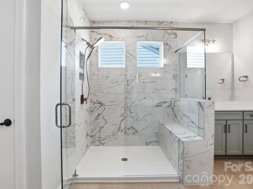 2038 Mantle Ridge Drive, Indian Trail, NC 28079.  MLS# CAR4368327, YatesRealty ID 13249. Primary Bathroom